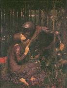 John William Waterhouse La Belle Dame sans Merci Spain oil painting artist